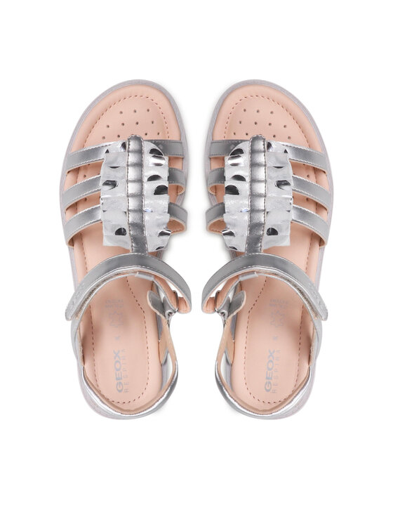 Geox Sandali Geox J S.Starblush G.C J25FYC 0NF07 C1007 S Srebrna