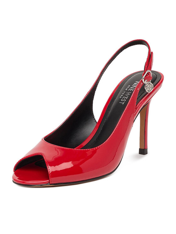 Nine West Sandały Nine West EO-TS6376-01 Czerwony ciemny