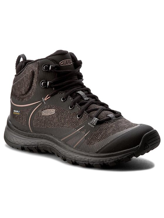 Keen Trekking čevlji Keen Terradora Mid Wp 1016769 Črna