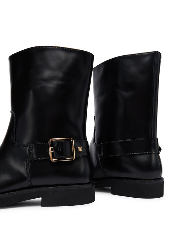 BOSS Členková obuv BOSS Eleri 50548759 Čierna