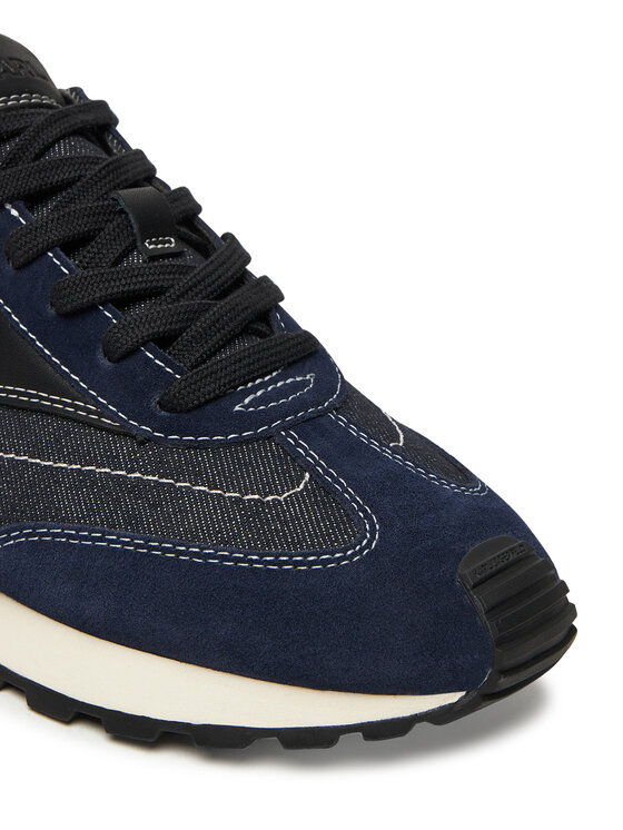 KARL LAGERFELD Sneakersy KARL LAGERFELD KL51124D Granatowy