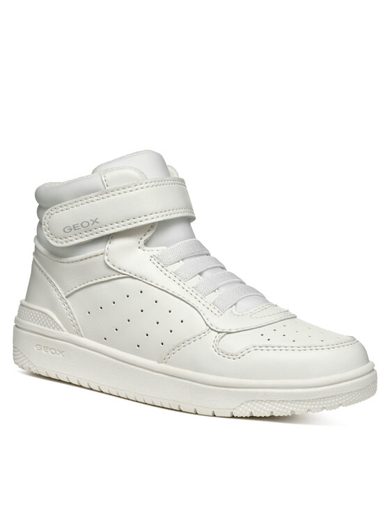 Geox Sneakersy Geox J Washiba Girl J36HXA 05415 C1000 M Biela