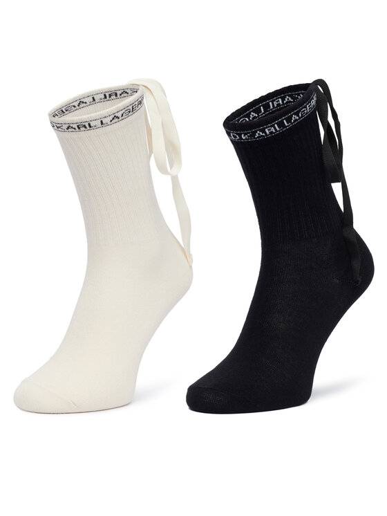 KARL LAGERFELD Calcetines largos KARL LAGERFELD B3W47037 Negro