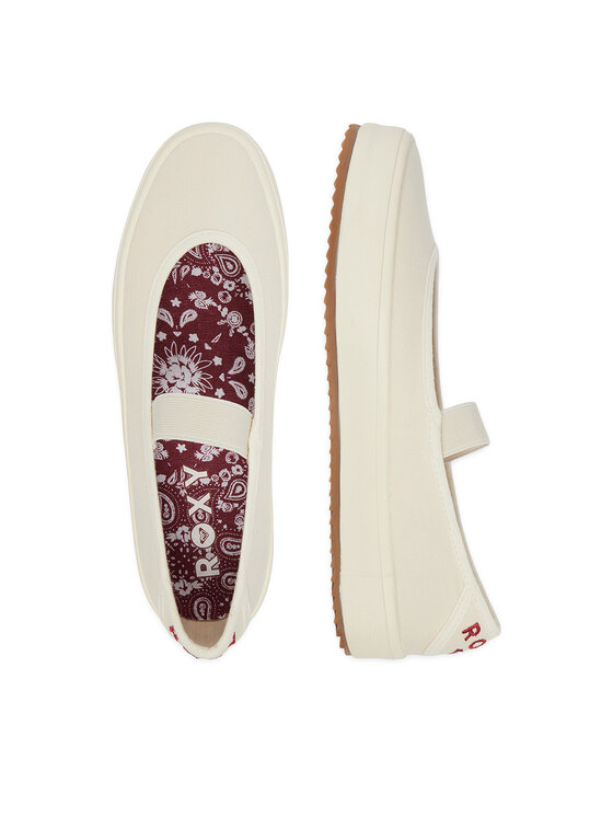 Roxy Кросівки Roxy CWBEOB-HRY25626-1 Écru