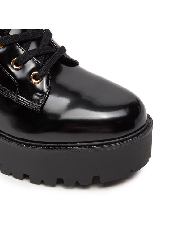 Guess Kotníková obuv Guess Vaires FLTSOM PAT10 Černá