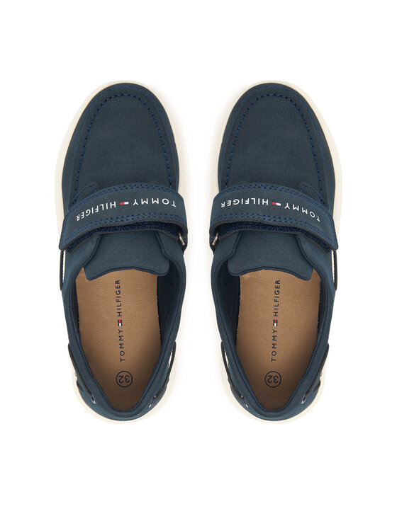 Tommy Hilfiger Zapatos hasta el tobillo Tommy Hilfiger Low Cut Velcro T1B4-34340-0315 S Azul marino