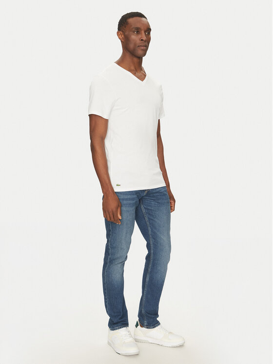 Lacoste Lacoste Комплект футболок TH9008 Білий Slim Fit