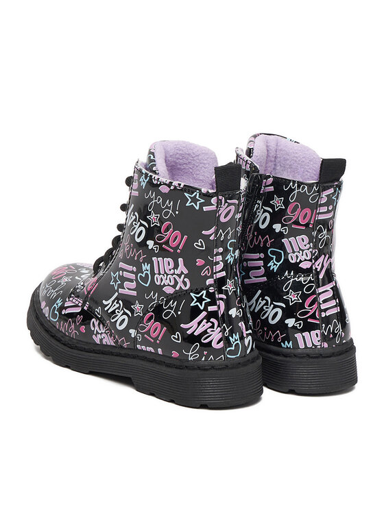 DeeZee Kotníková obuv DeeZee CEO-CM250113-4 Černá