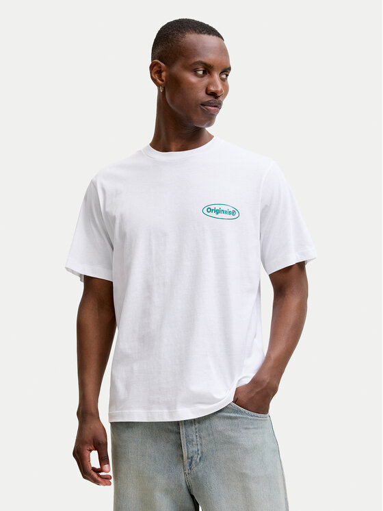 Jack & Jones Jack & Jones Camiseta Riviera 12295202 Blanco Regular Fit