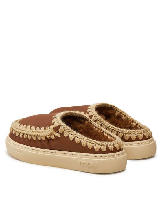 Mou Copati Mou Eskimo Bold Clog FW411010B Rjava