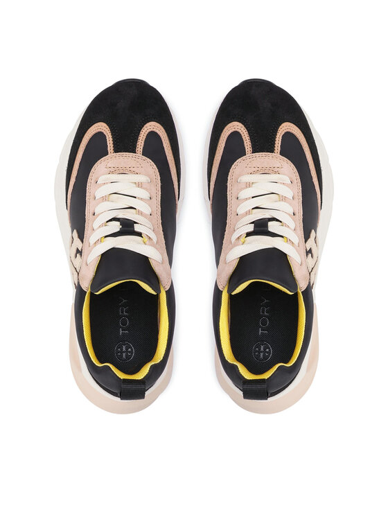 Tory Burch Snīkeri Tory Burch Good Luck Trainer 83833 Melns