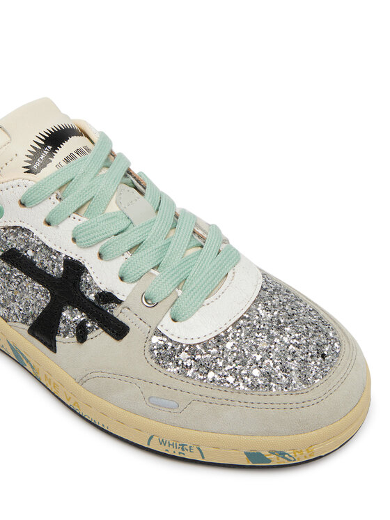 Premiata Sneakersy Premiata Clayd Var 8165 Strieborná
