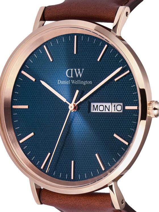 Daniel Wellington Pulkstenis Daniel Wellington Classic Day Display 40 DW00100830 Rozā zelts