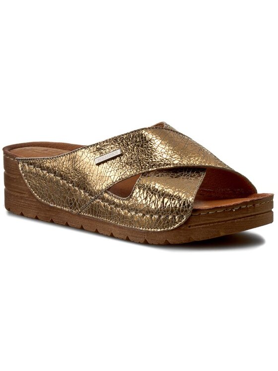 Ciabatte Pollonus 5826 Oro | Escarpe.it