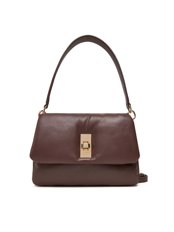 Tommy Hilfiger Kabelka Tommy Hilfiger Soft Leather Conv Crossover AW0AW17638 Hnedá