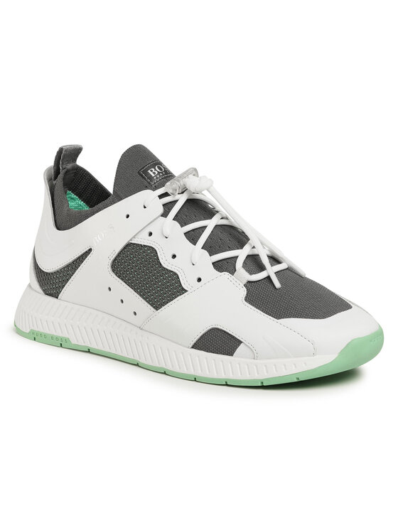 BOSS Sneakersy Boss Titanium 50432770 10227343 Biela