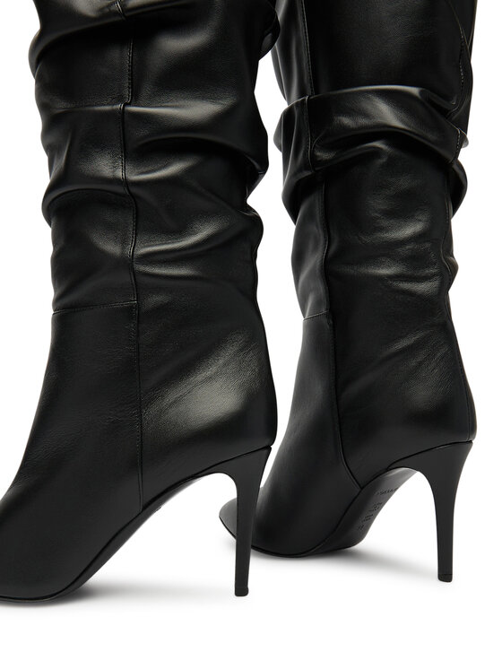 Pollini Čižmy Pollini SA26038M0NTE0000 Čierna