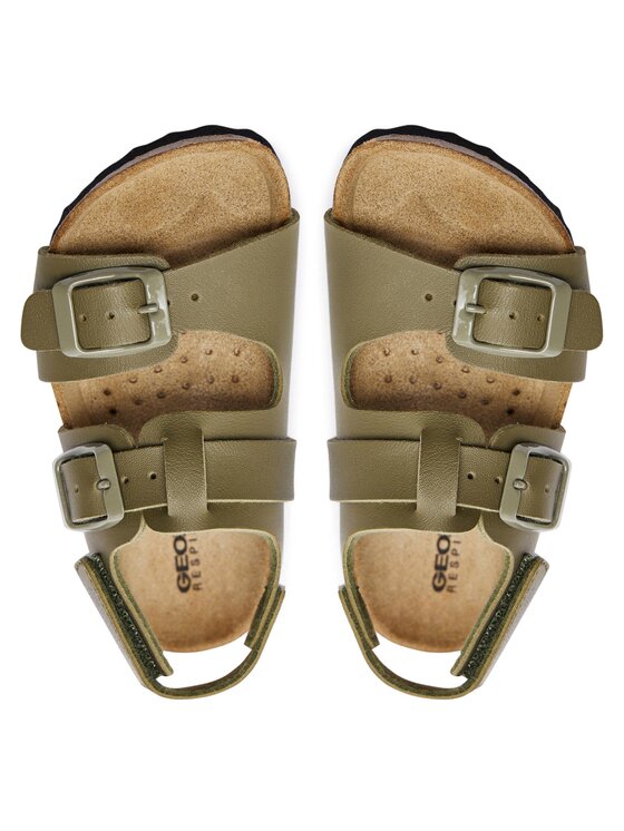 Geox Basutės Geox J Ghita Boy J358LD 000BC C3009 M Chaki