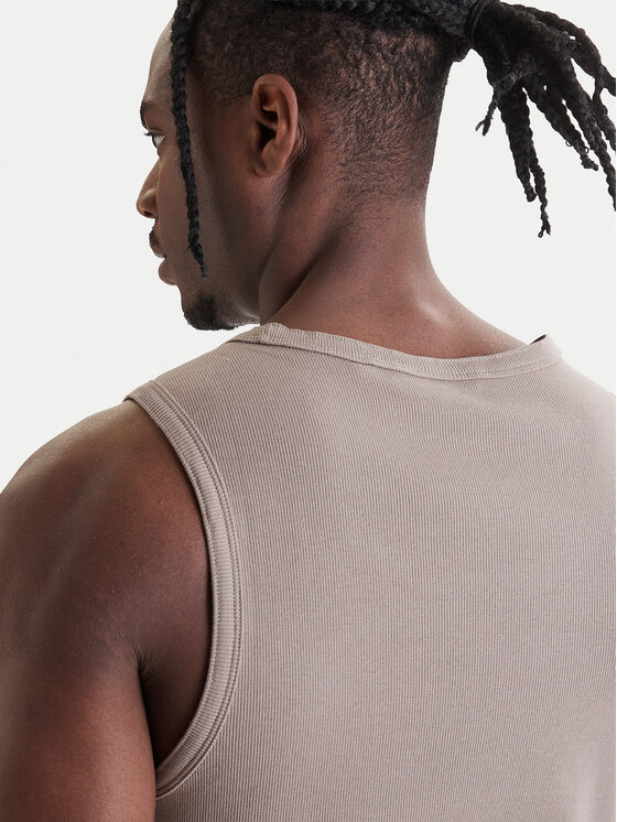 HUGO HUGO Camiseta sin mangas Dapota 50563744 Marrón Slim Fit