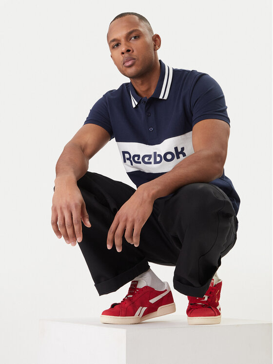 Reebok Reebok Polo Arter RK25548CCM Azul marino Regular Fit