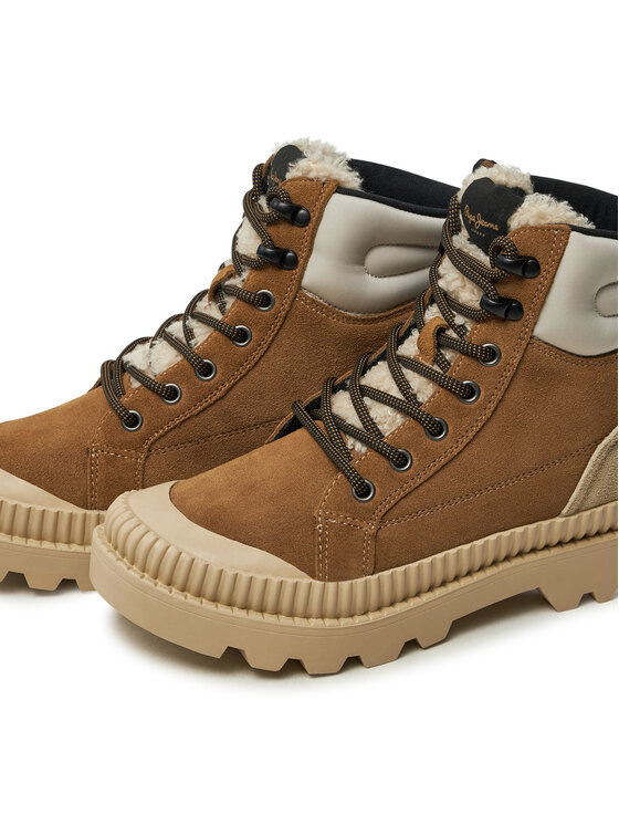 Pepe Jeans Outdoorová obuv Pepe Jeans PLS50538 Hnedá