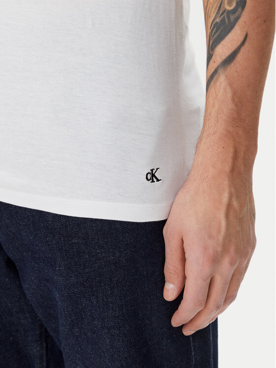 Calvin Klein Underwear Calvin Klein Underwear Σετ t-shirts LV00NB4051 Λευκό Regular Fit
