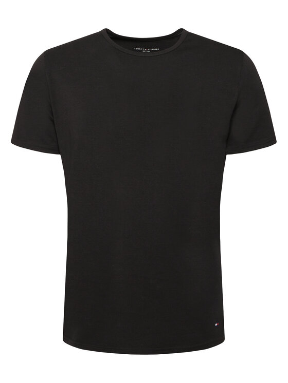 Tommy Hilfiger Tommy Hilfiger Conjunto de camisetas UM0UM03933 Negro Slim Fit