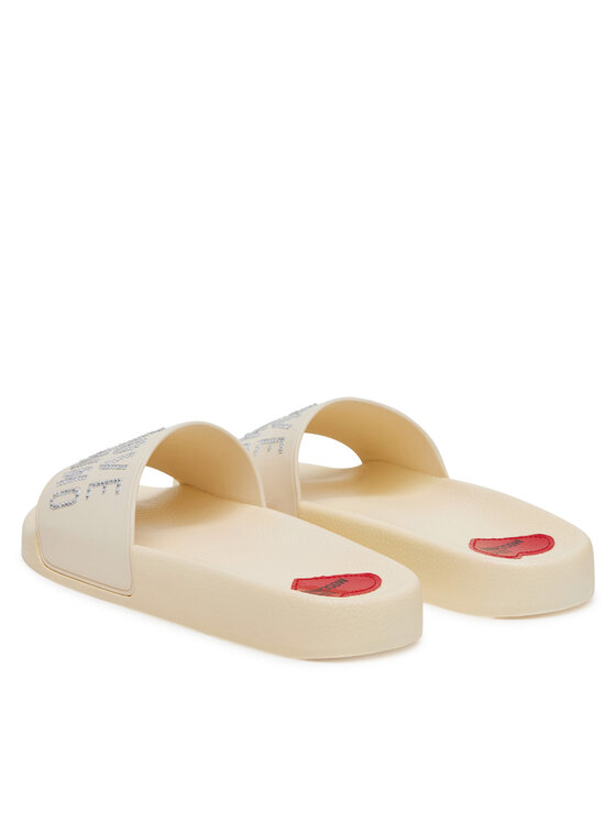 LOVE MOSCHINO Шльопанці LOVE MOSCHINO JA28122G0MI13110 Écru