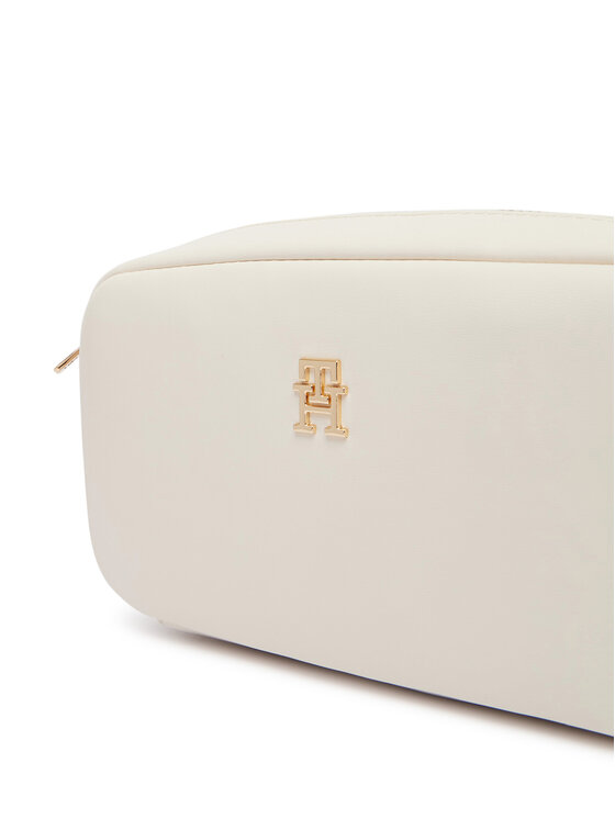 Tommy Hilfiger Ročna torba Tommy Hilfiger Th Essential Camera Bag AW0AW18370 Bež