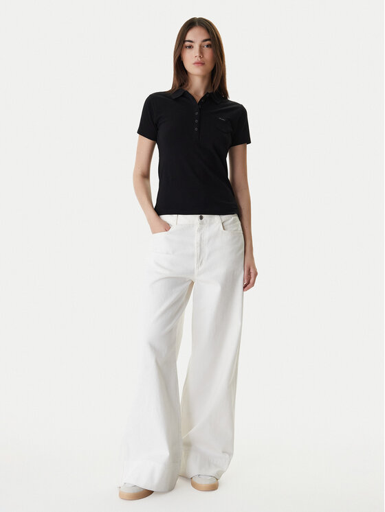 Guess Guess Polo W5GP73 KCYR1 Negro Regular Fit