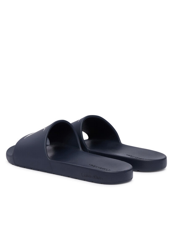 Calvin Klein Iešļūcenes Calvin Klein 3 Slide Molded Eva HM0HM02335 Tumši zils