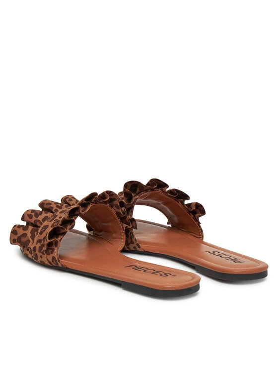 Pieces Šľapky Pieces Nola 17101699 Čierna