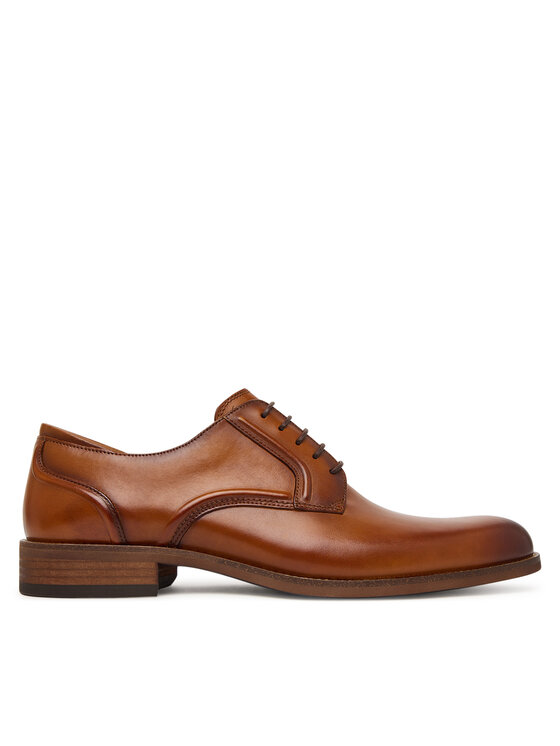 Clarks Туфлі Clarks CraftRemi Lace 26186389 Коричневий
