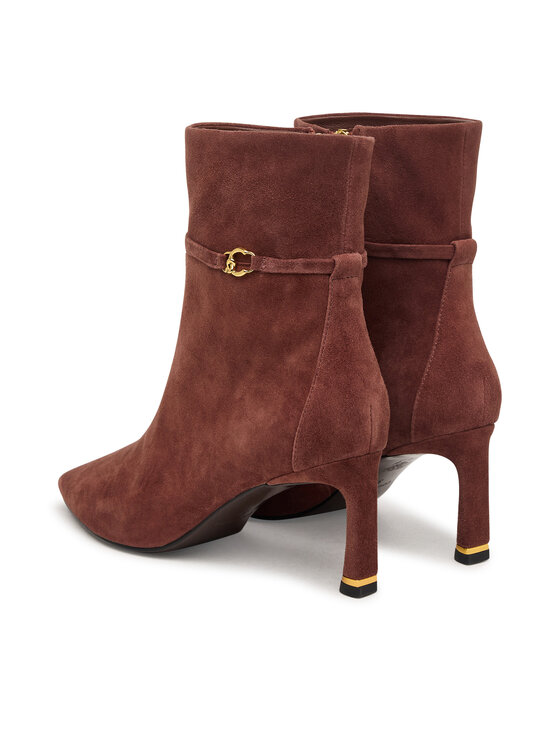 Coccinelle Botki Coccinelle C-look Suede E4 VTL 11 01 01 Brązowy