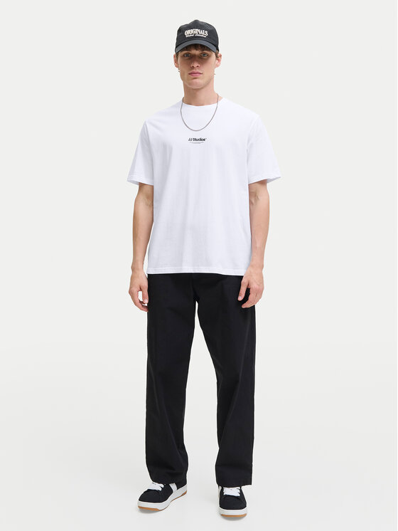 Jack & Jones Jack & Jones Camiseta Soho 12278787 Blanco Relaxed Fit