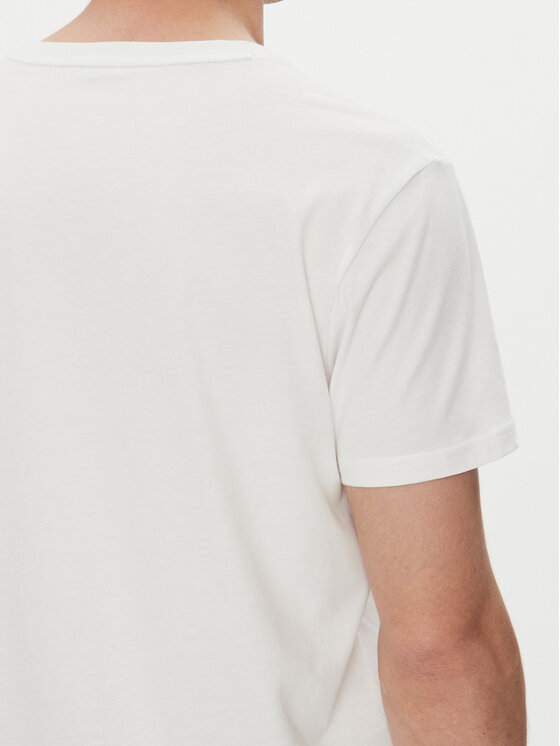Tommy Hilfiger Tommy Hilfiger T-Shirt UM0UM03418 Λευκό Regular Fit