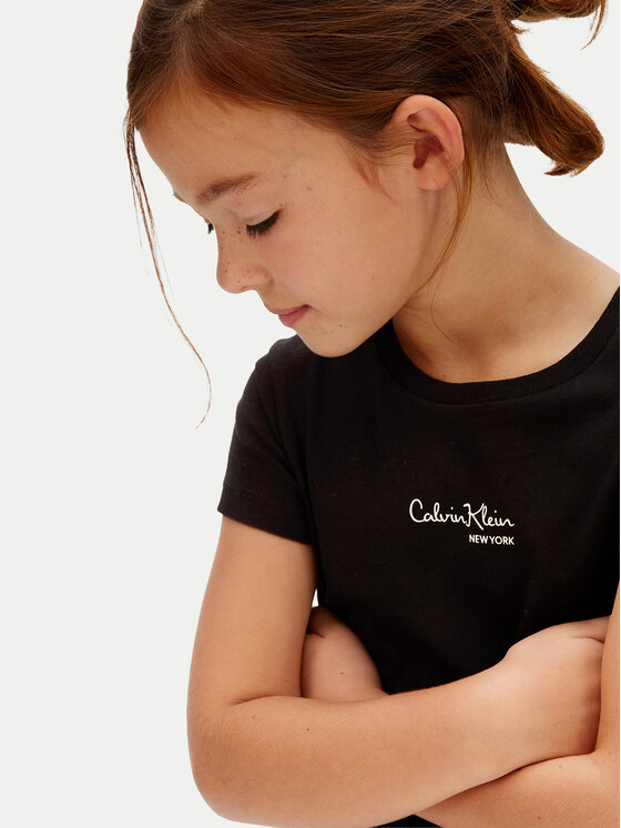 Calvin Klein Jeans Calvin Klein Jeans Camiseta Signature IG0IG03061 Negro Regular Fit