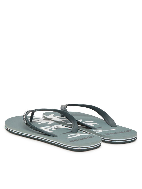 Quiksilver Čības uz pirksta Quiksilver Molokai Screen AQYL101427 Zaļš