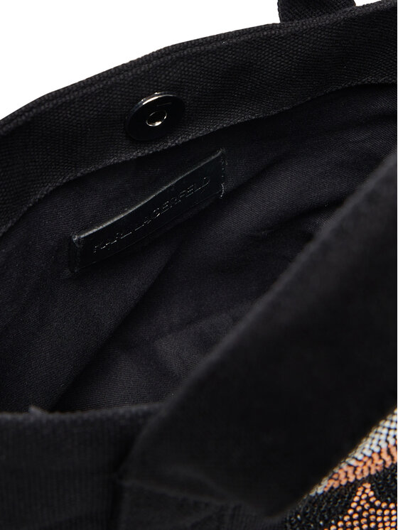 KARL LAGERFELD Kabelka KARL LAGERFELD A3W50023 Černá