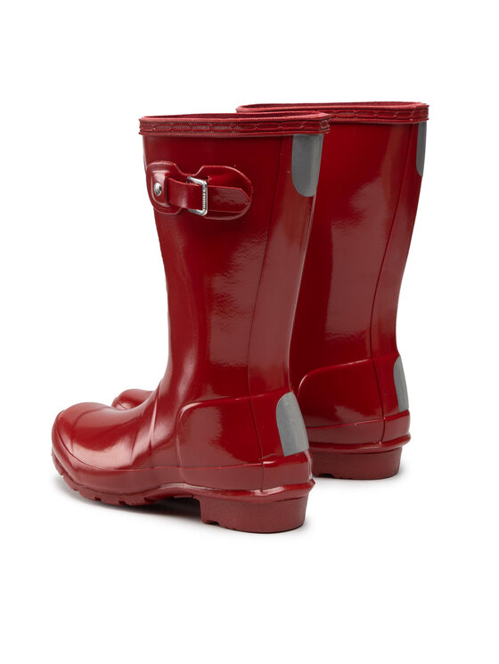Hunter Гумові чоботи Hunter Original Kids Gloss JFT6000RGL Червоний