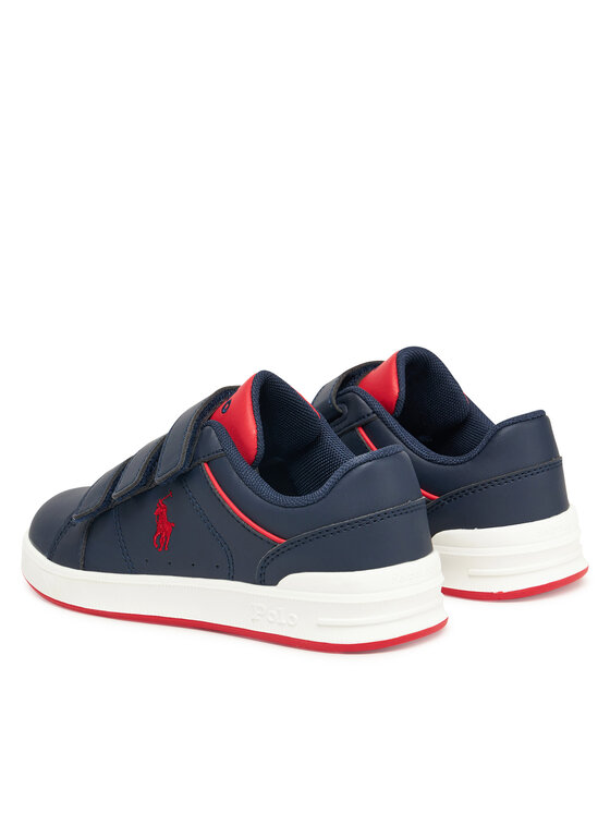 Polo Ralph Lauren Sneakersy Polo Ralph Lauren Heritage Court IV Ez RL03424411 Tmavomodrá