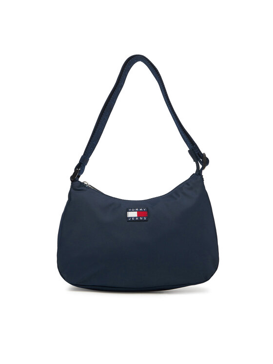 Tommy Jeans Borsetta Tommy Jeans Tjw Ess Daily Shoulder Bag AW0AW17888 Blu scuro