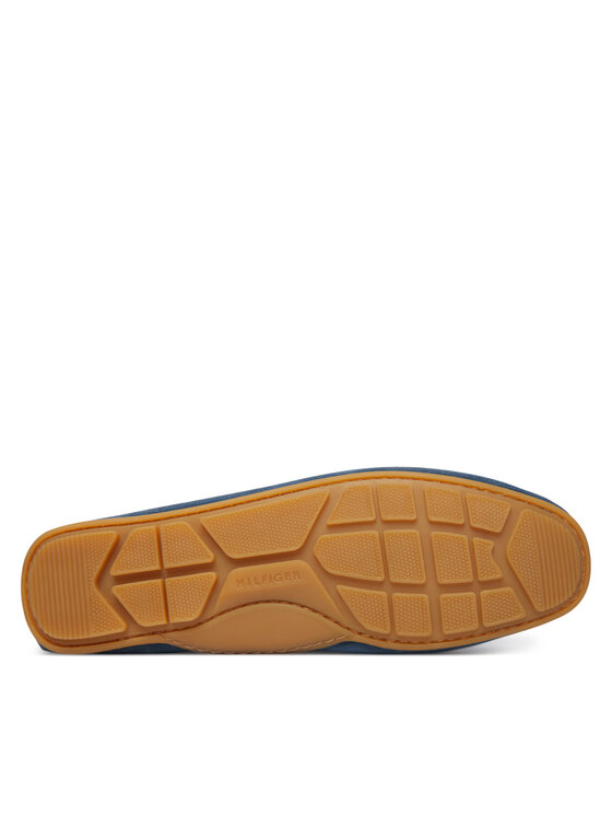 Tommy Hilfiger Mokassins Tommy Hilfiger Core Hilfiegr Suede Driver FM0FM05789 Blau