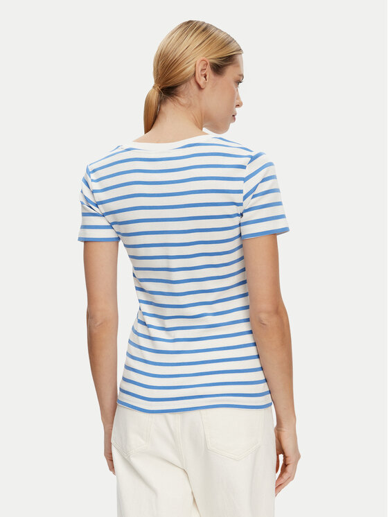 Tommy Hilfiger Tommy Hilfiger T-shirt New Cody WW0WW40584 Blu Slim Fit
