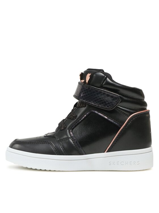 Skechers Snīkeri Skechers Hidden Star Hearts Shine 310303L/BKRG Melns