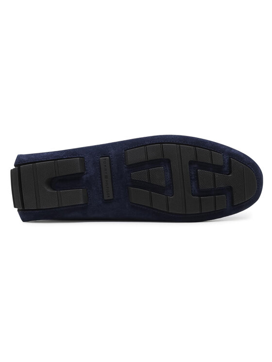 Tommy Hilfiger Mocasines Tommy Hilfiger Iconic Rwb Suede Driver FM0FM03482 Azul marino