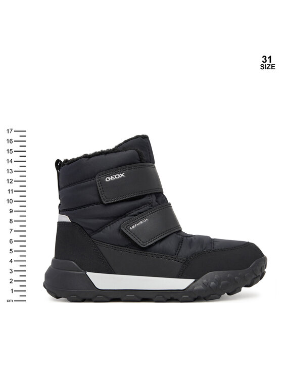 Geox Hótaposó Geox J Trekkyup B Abx J46MBF 0FU54 C9999 S Fekete