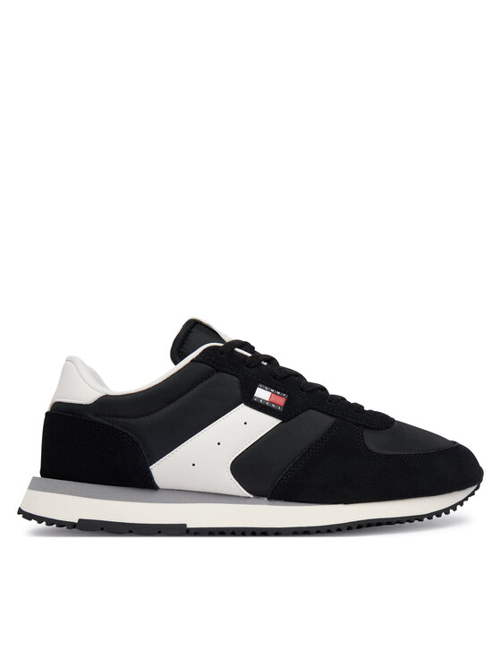 Tommy Jeans Sneakersy Tommy Jeans Tjm Eva Runner Mix Material EM0EM01737 Čierna