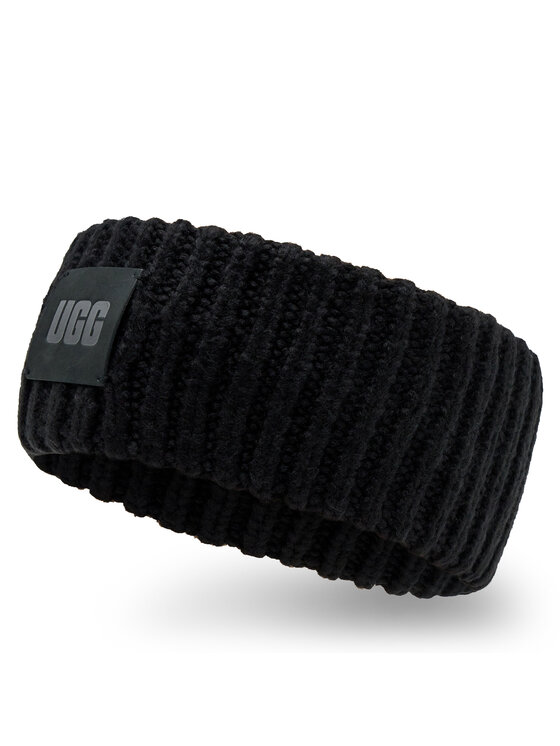 Ugg Traka za glavu Ugg W Chunky Ribbed Headband 22658 Crna