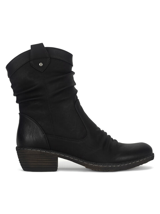 Rieker Stivali texani Rieker 93770-01 Nero
